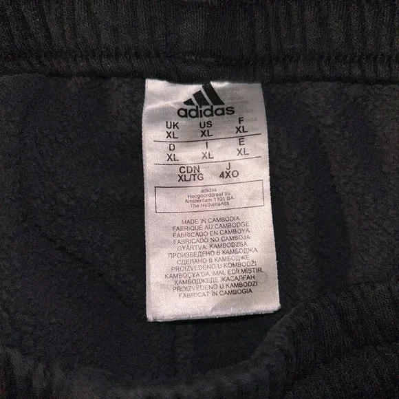 Adidas Men’s Black & Light Gray Athletic Shorts Set, Size XL - Picture 7 of 8